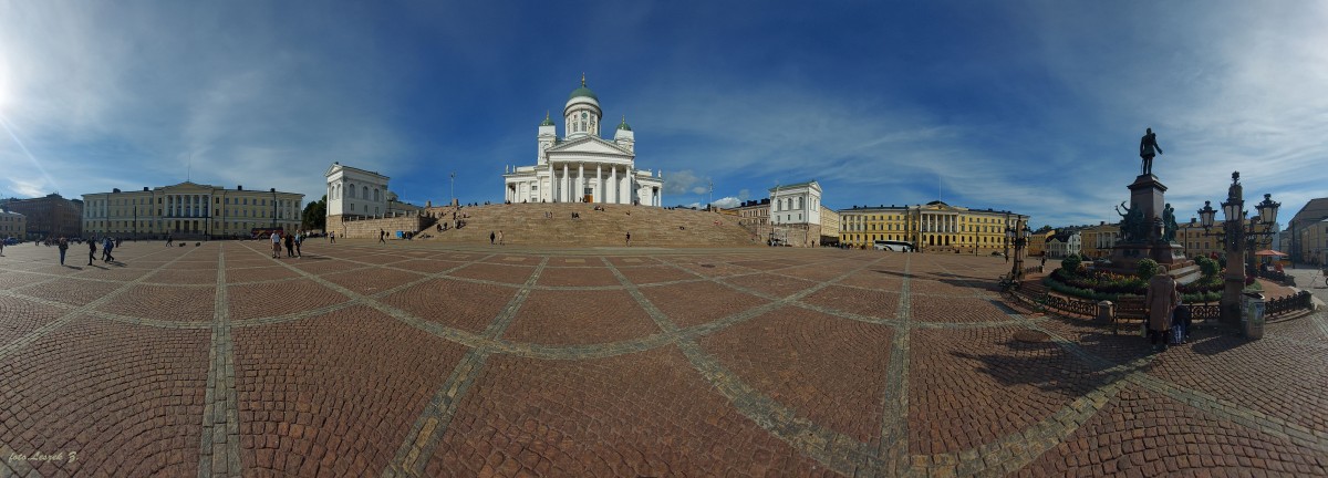 Zdjęcia: Plac senacki., Helsinki., Panorama z Placu Senackiego., FINLANDIA Zdjęcia: Plac senacki., Helsinki., Panorama z Placu Senackiego., FINLANDIA