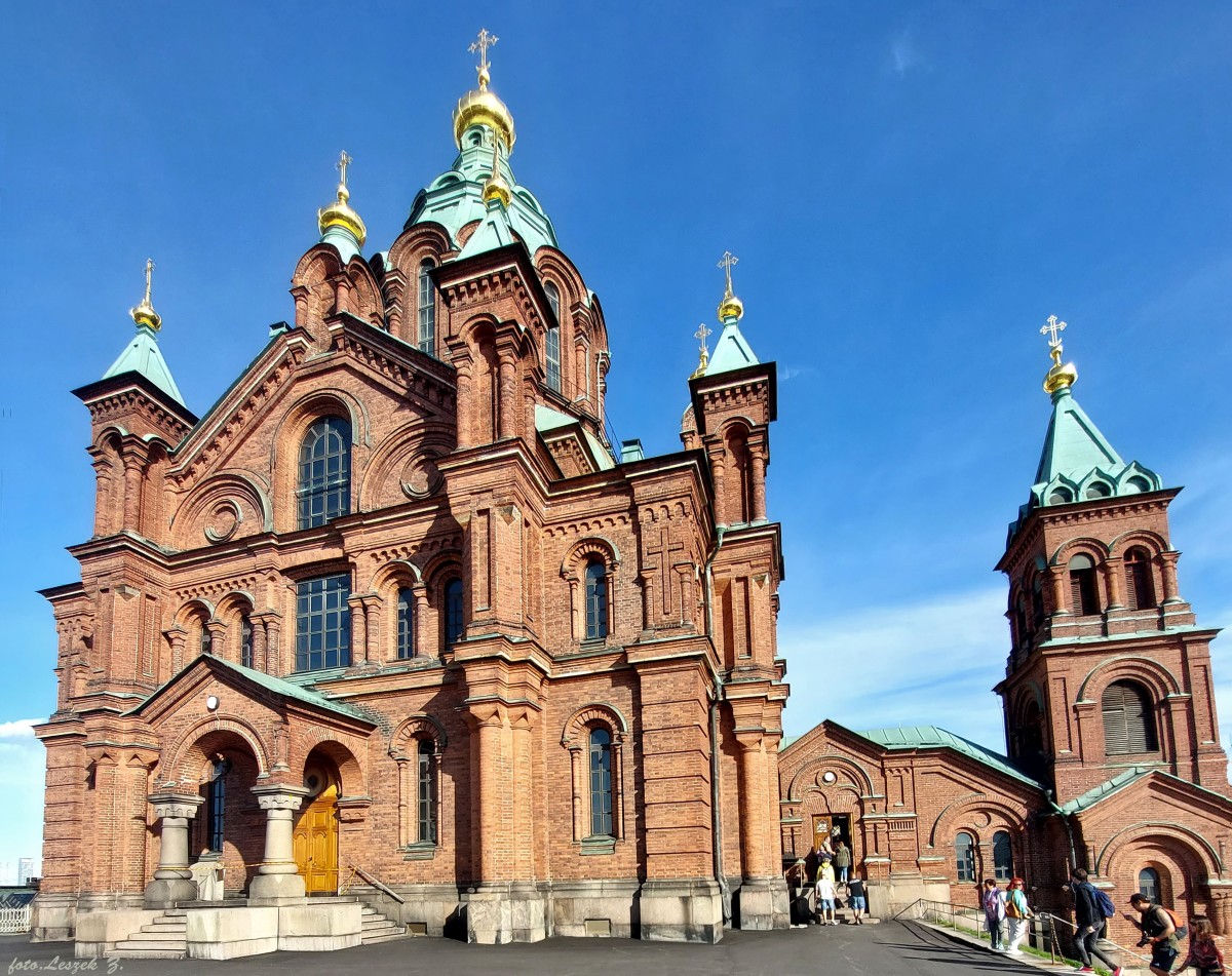 Zdjęcia: Dzielnica Katajanokka., Helsinki., Sobór Uspienski (Zaśnięcia Matki Bożej)., FINLANDIA Zdjęcia: Dzielnica Katajanokka., Helsinki., Sobór Uspienski (Zaśnięcia Matki Bożej)., FINLANDIA