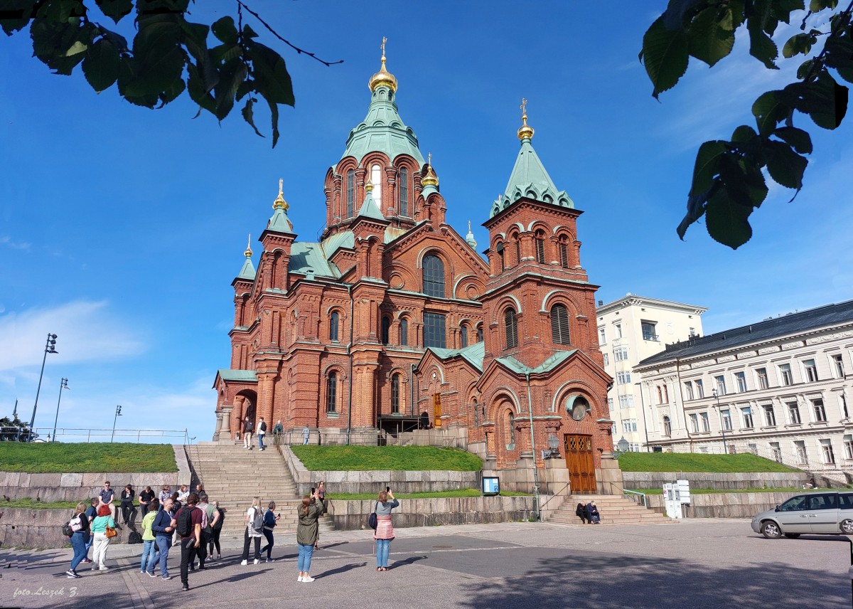 Zdjęcia: Helsinki., Helsinki., Sobór Zaśnięcia Matki Bożej.(Uspienski)., FINLANDIA Zdjęcia: Helsinki., Helsinki., Sobór Zaśnięcia Matki Bożej.(Uspienski)., FINLANDIA