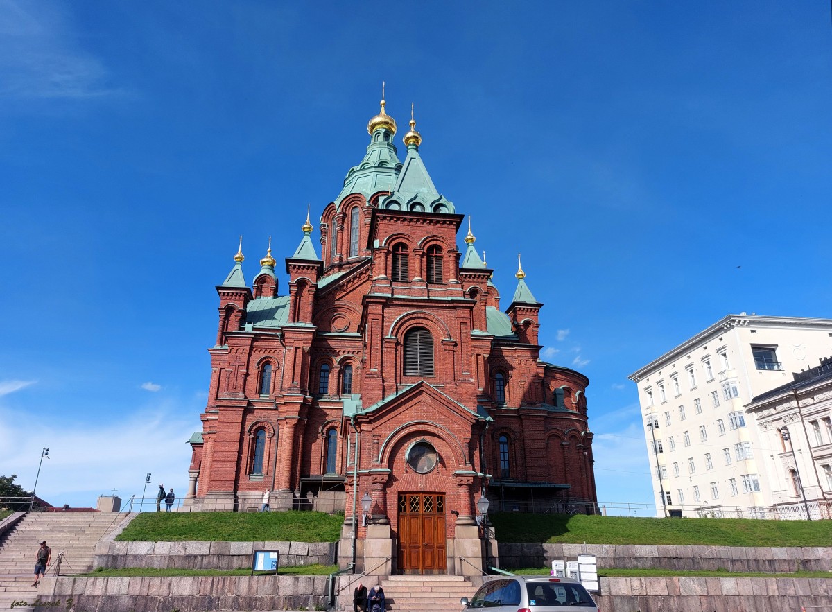 Zdjęcia: Helsinki., Helsinki., Sobór Zaśnięcia Matki Bożej.(Uspieński)., FINLANDIA Zdjęcia: Helsinki., Helsinki., Sobór Zaśnięcia Matki Bożej.(Uspieński)., FINLANDIA