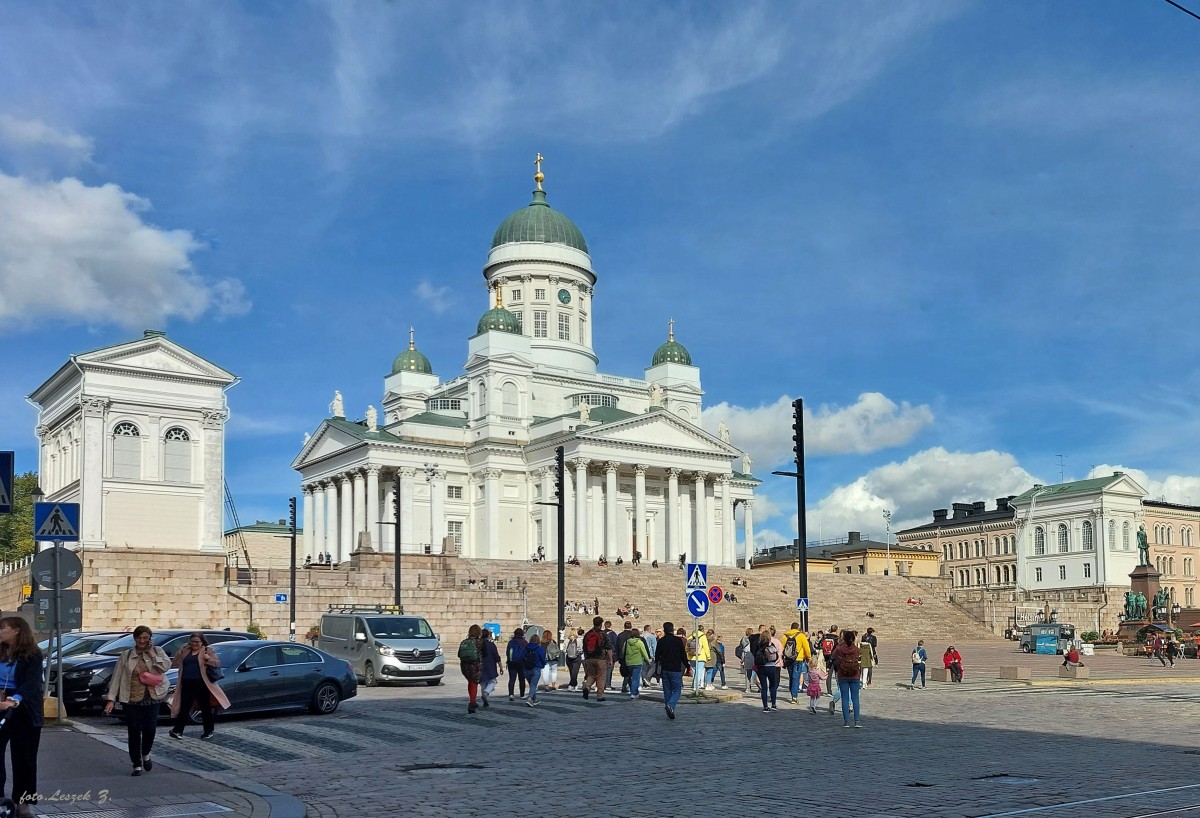 Zdjęcia: Plac senacki., Helsinki., Katedra w Helsinkach., FINLANDIA Zdjęcia: Plac senacki., Helsinki., Katedra w Helsinkach., FINLANDIA