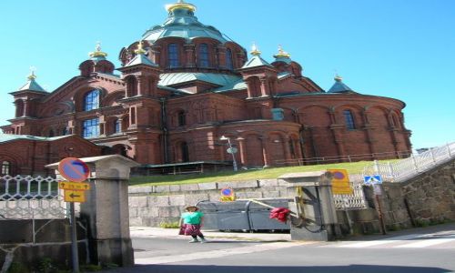 Zdjecie FINLANDIA / Helsinki / centrum / Cerkiew