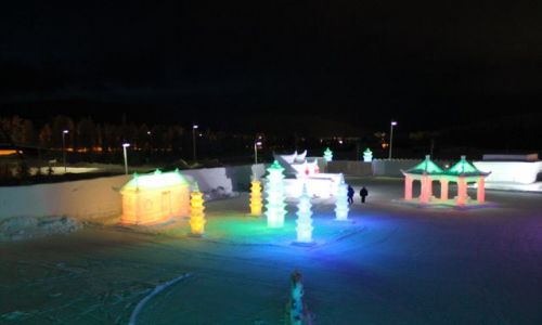 Zdjcie FINLANDIA / Laponia / za kolem polarnym / Chinska wena tworcza na dalekiej pnocy