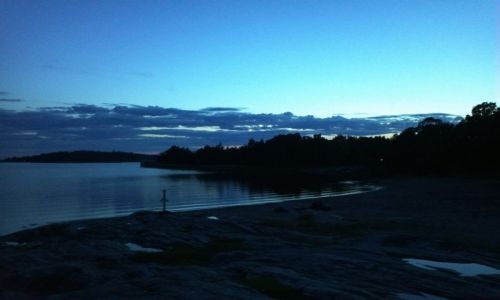 Zdjęcie FINLANDIA / Satakunta / Rauma / Night? 2:00am at Gulf of Bothnia