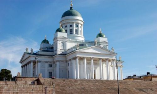 Zdjecie FINLANDIA / brak / Helsinki - Plac Senacki / Chwila w Helsinkach