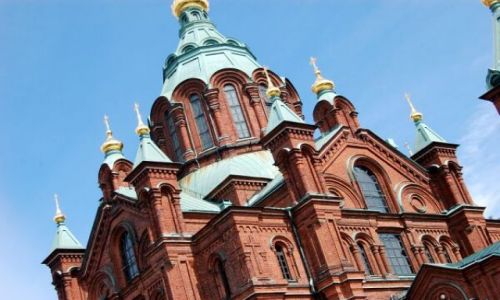 Zdjęcie FINLANDIA / brak / Helsinki - Katedra Uspiejska / Chwila w Helsinkach