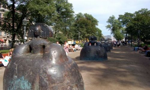Zdjecie FINLANDIA / brak / Helsinki - Plac Targowy / Chwila w Helsinkach