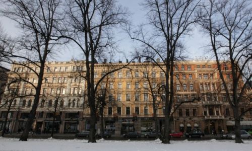 Zdjcie FINLANDIA / Uusimaa / Helsinki / Domy Esplanady