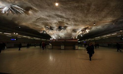 Zdjecie FINLANDIA / Uusimaa / Helsinki / Kamppi (Kampen) stacja metra