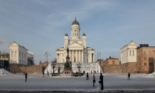 Zdjecie FINLANDIA / Uusimaa / Helsinki, Plac senacki / Katedra luteraska