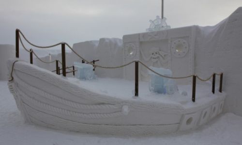 Zdjecie FINLANDIA / Laponia / Kemi, hotel z lodu / Morskie opowieci