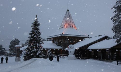 Zdjęcie FINLANDIA / Laponia / Rovaniemi / Wioska Świętego Mikołaja