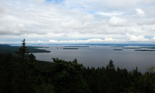 FINLANDIA / Karelia / Park Narodowy Koli / Jezioro Pielinen