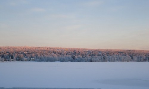 Zdjecie FINLANDIA / Laponia / Rovaniemi / Zima