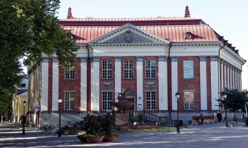 Zdjęcie FINLANDIA / Turku / Bulwar nad rzeką Aura / Biblioteka