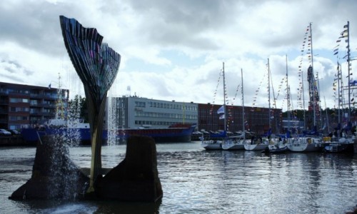 Zdjęcie FINLANDIA / Turku / Port / Jachty