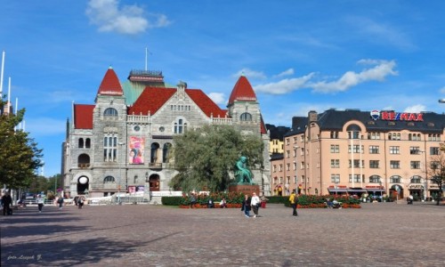 Zdjecie FINLANDIA / Helsinki. / Helsinki. / Fiski Teatr Narodowy.