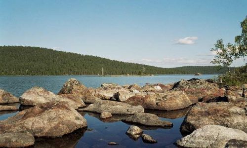 Zdjęcie FINLANDIA / brak / okolice Ivalo / Krajobraz Finlandii