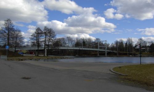 Zdjecie FINLANDIA / południe kraju / valkeakoski / most