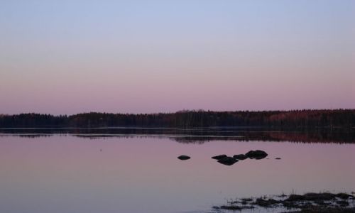 Zdjęcie FINLANDIA / południe / Valkeakoski / wschód słońca