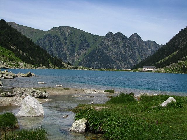 Zdjęcia: Pireneje francuskie, ., Jezioro Gaube, FRANCJA Zdjęcia: Pireneje francuskie, ., Jezioro Gaube, FRANCJA