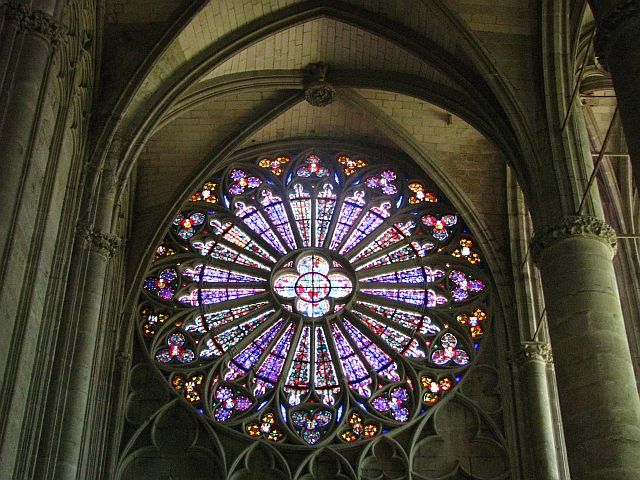 Zdjęcia: Carcassonne, Gaskonia, witraże, FRANCJA Zdjęcia: Carcassonne, Gaskonia, witraże, FRANCJA