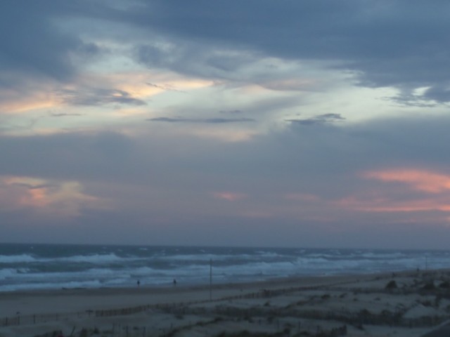 Zdj cia: Marsellian Plage, Langwedocja, sztorm, FRANCJA