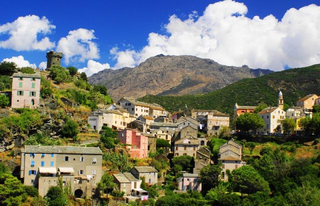 Zdjęcia: Cap Corse, strona zachodnia, Korsyka, Wioska, FRANCJA Zdjęcia: Cap Corse, strona zachodnia, Korsyka, Wioska, FRANCJA