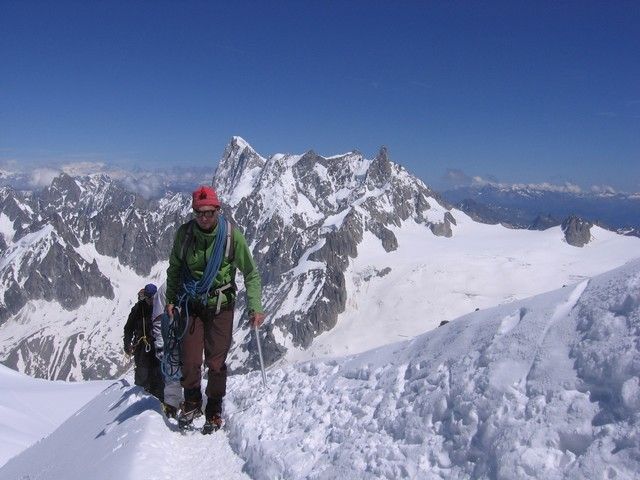 Zdjęcia: Alpy, Alpy, W drodze na Mount Blanc, FRANCJA Zdjęcia: Alpy, Alpy, W drodze na Mount Blanc, FRANCJA
