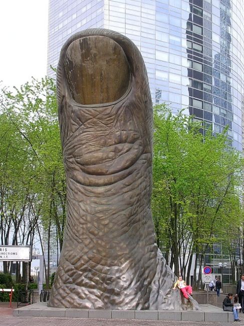 Zdjęcia: La Défense, Paryż, "paluszek", FRANCJA Zdjęcia: La Défense, Paryż, "paluszek", FRANCJA