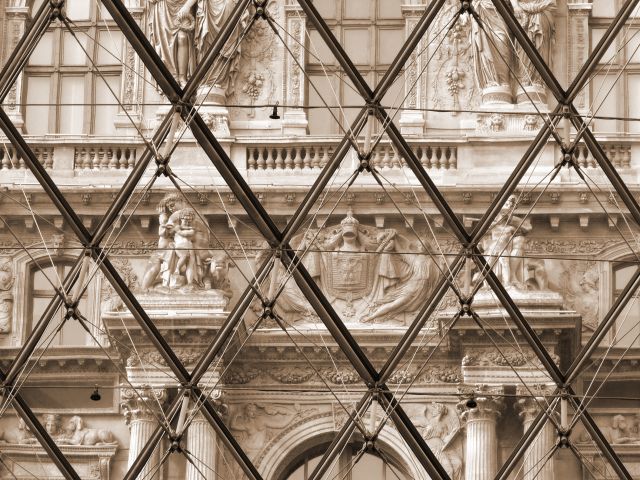 Zdjęcia: Paryż, Ile de france, Louvre - Stare i nowe, FRANCJA Zdjęcia: Paryż, Ile de france, Louvre - Stare i nowe, FRANCJA