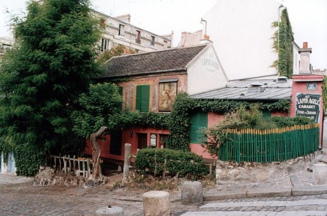 Zdjęcia: Paryż, Montmartre, 22 Rue des Saules, Au Lapin Agile., FRANCJA Zdjęcia: Paryż, Montmartre, 22 Rue des Saules, Au Lapin Agile., FRANCJA