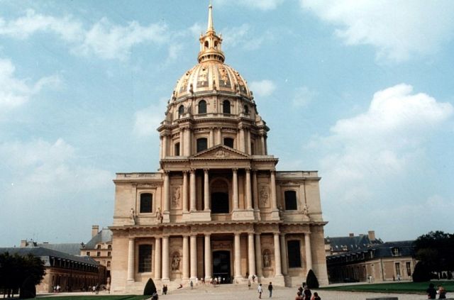 Zdjęcia: Paryż, Dome des Invalides., FRANCJA Zdjęcia: Paryż, Dome des Invalides., FRANCJA