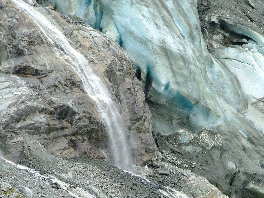 Zdjęcia: Masyw Mont Blanc, okolice Chamonix, Czoło lodowca, FRANCJA Zdjęcia: Masyw Mont Blanc, okolice Chamonix, Czoło lodowca, FRANCJA