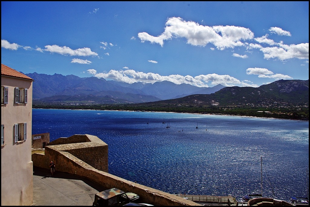 Zdjęcia: Calvi, Korsyka, Calvi, widok z murów cytadeli, FRANCJA Zdjęcia: Calvi, Korsyka, Calvi, widok z murów cytadeli, FRANCJA