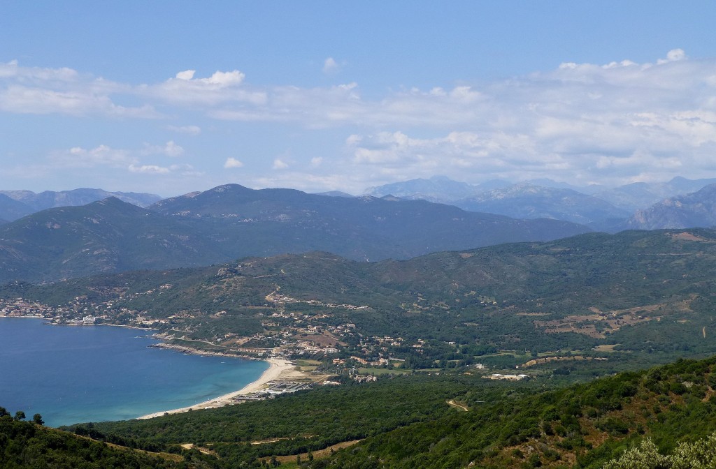 Zdjęcia: na trasie do Ajaccio, Korsyka, widok na Golfe de Liscia, FRANCJA Zdjęcia: na trasie do Ajaccio, Korsyka, widok na Golfe de Liscia, FRANCJA