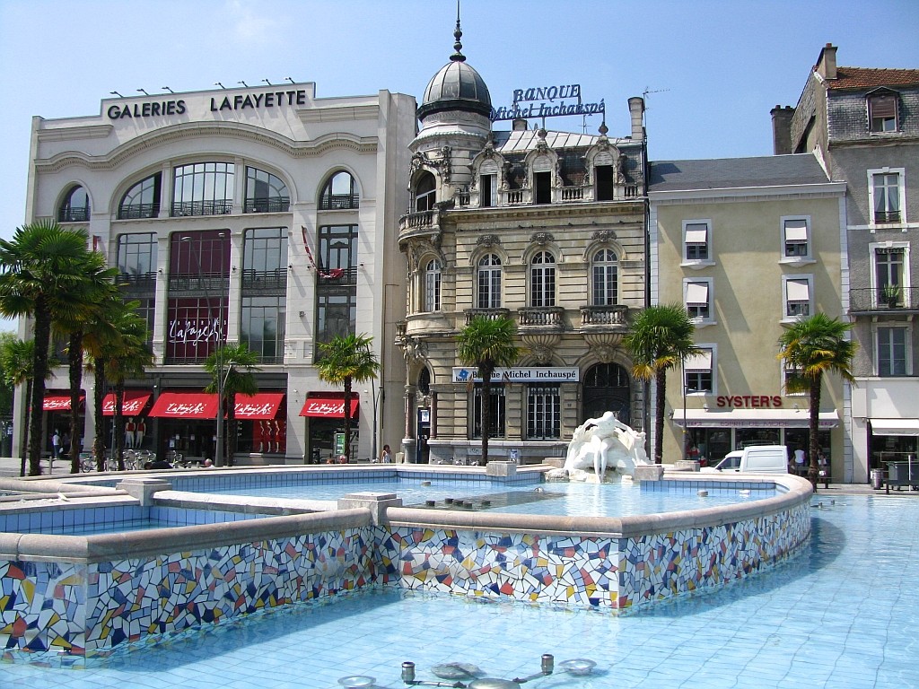 Zdjęcia: Pau, Midi-Pyrenees, centrum miasta, FRANCJA Zdjęcia: Pau, Midi-Pyrenees, centrum miasta, FRANCJA