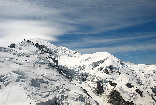 Zdjęcia: Widok z Aiguille du Midi, Alpy , Mont Blanc, FRANCJA Zdjęcia: Widok z Aiguille du Midi, Alpy , Mont Blanc, FRANCJA