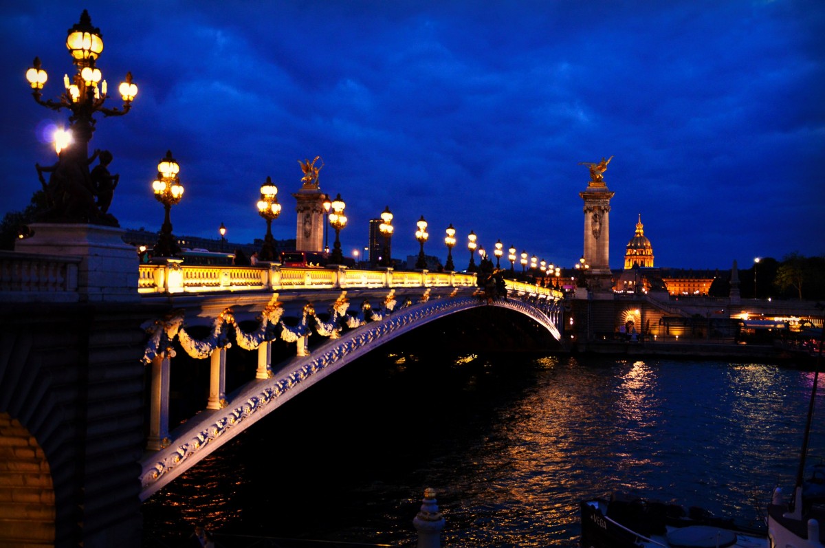 Zdjęcia: Paryż, Most Aleksandra III, FRANCJA Zdjęcia: Paryż, Most Aleksandra III, FRANCJA