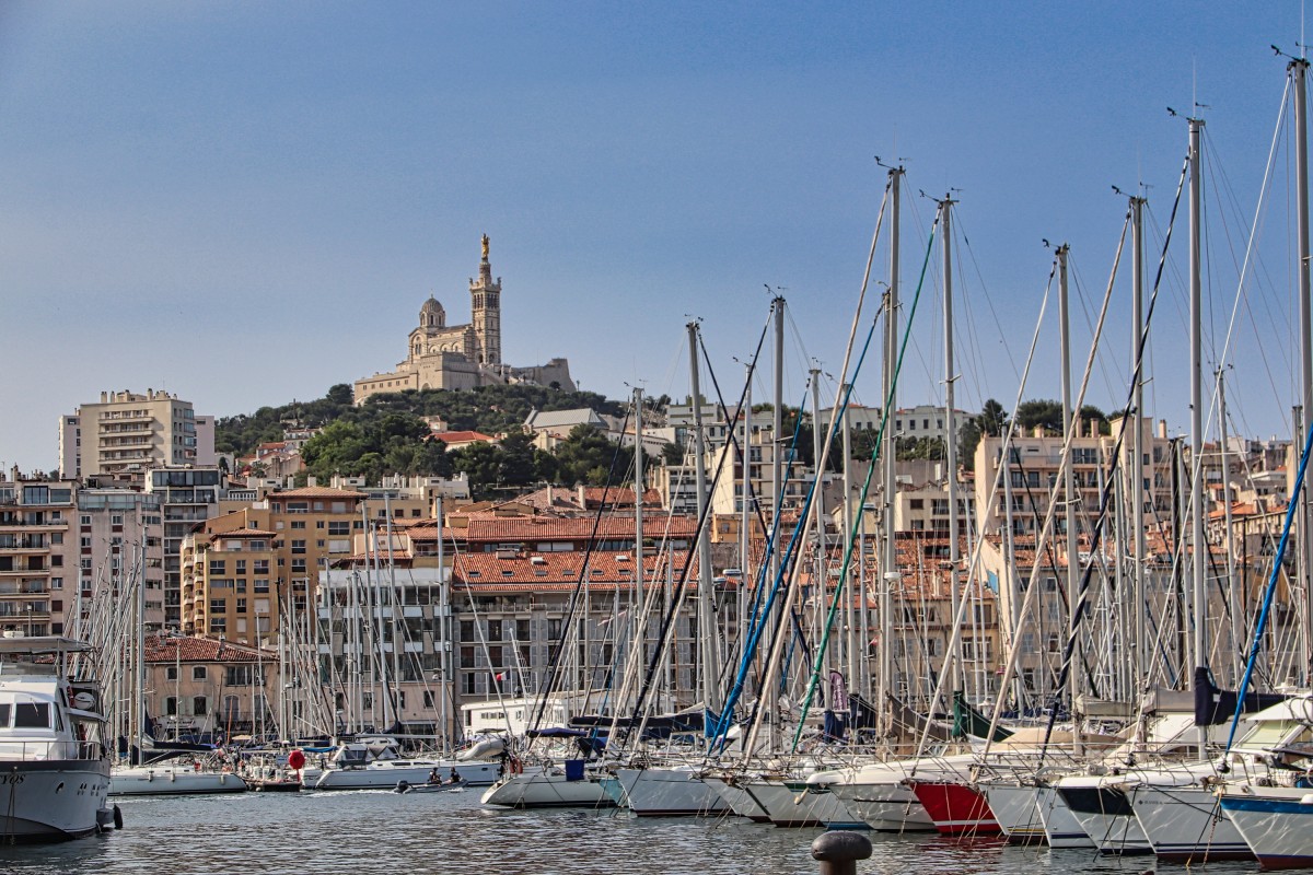 Zdjęcia: Marseille , Provence Alpes Côte d'Azur, port, FRANCJA Zdjęcia: Marseille , Provence Alpes Côte d'Azur, port, FRANCJA