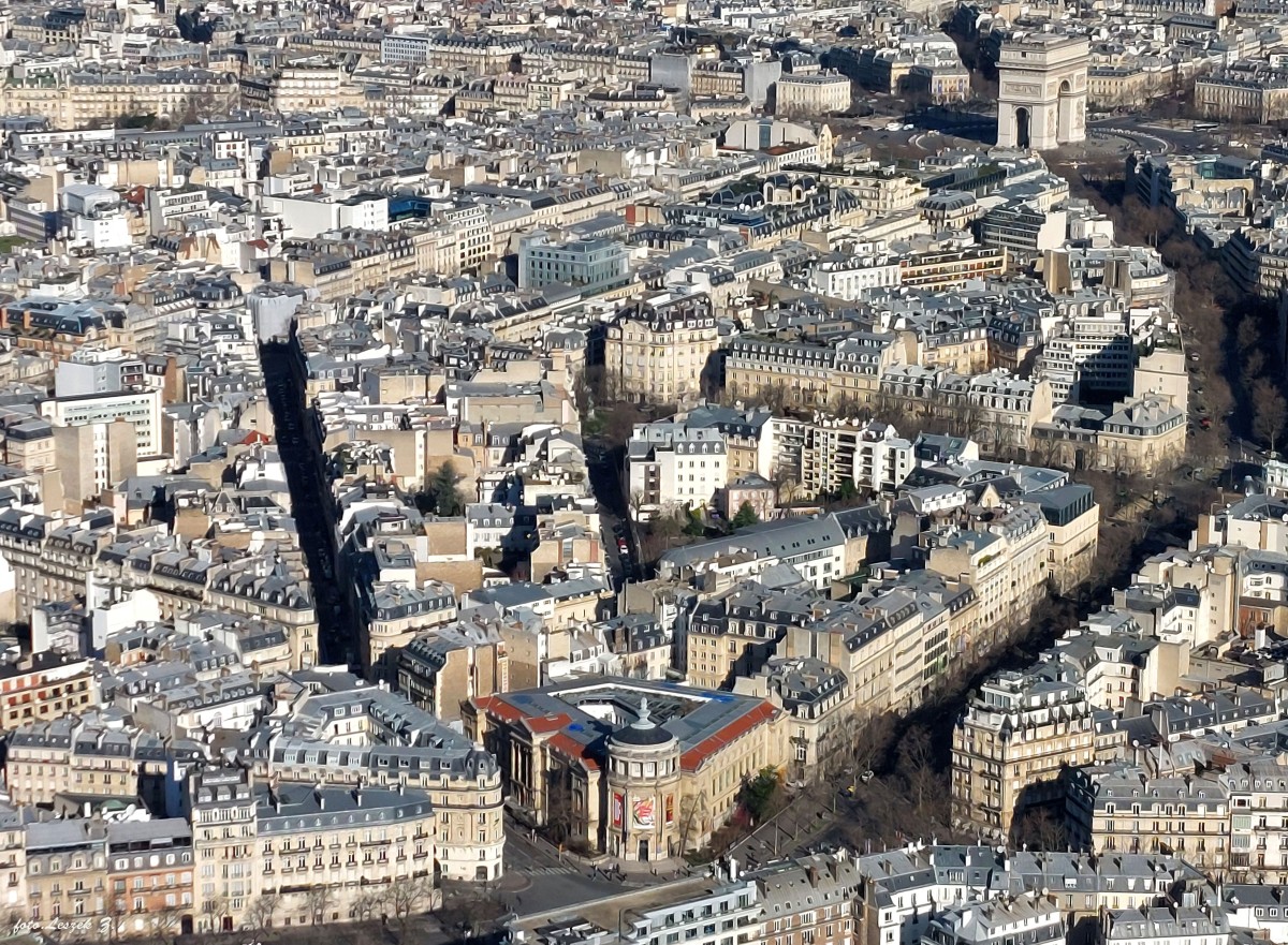 Zdjęcia: Wieża Eiffla., Paryż., Paryż z Wieży Eiffla., FRANCJA Zdjęcia: Wieża Eiffla., Paryż., Paryż z Wieży Eiffla., FRANCJA