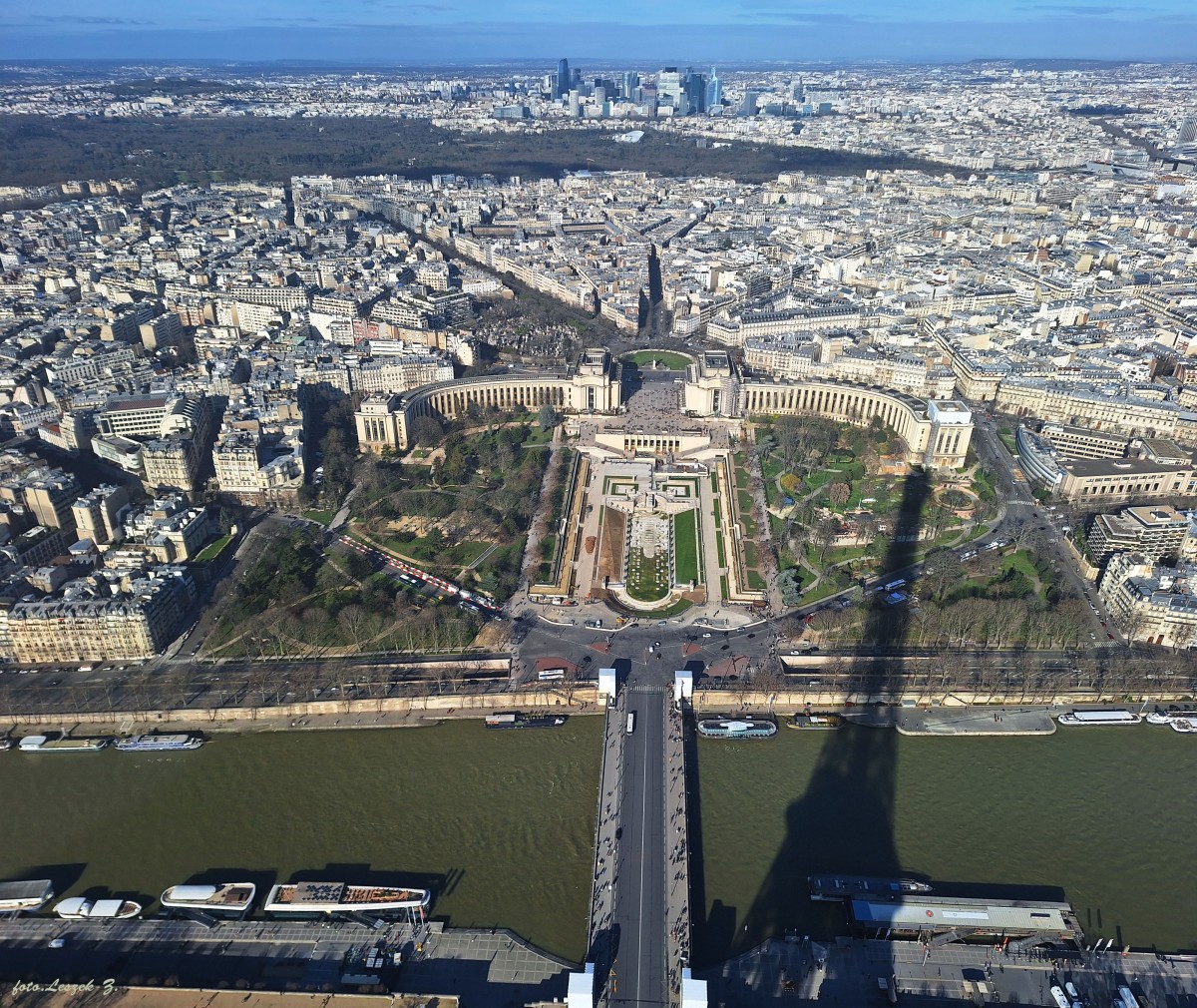 Zdjęcia: Wieża Eiffla., Plac du Trocadero., Paryż z Wieży Eiffla., FRANCJA Zdjęcia: Wieża Eiffla., Plac du Trocadero., Paryż z Wieży Eiffla., FRANCJA