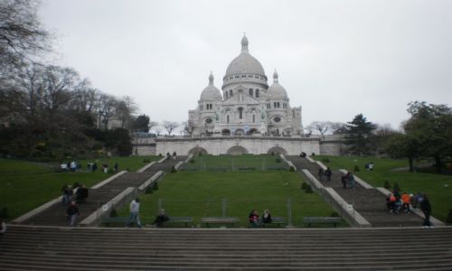 Zdjecie FRANCJA / le-de-France / Pary / Bazylika Sacr-Cœur na Montmartre