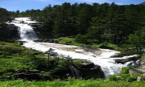 Zdjecie FRANCJA / Pont d'Espaqne / Pireneje francuskie / Wodospad
