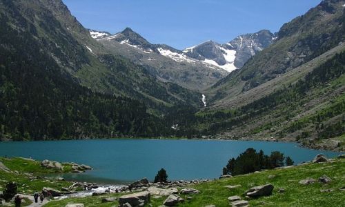 Zdjcie FRANCJA / ok. Cauterets / Pireneje francuskie / Lac de Gaube