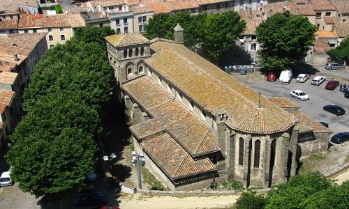 Zdjcie FRANCJA / Gaskonia / Carcassonne / widok z murw zamku