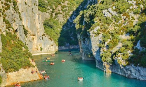 Zdjecie FRANCJA / Provance / Canyon du Verdun / Rowery wodne wrd ska