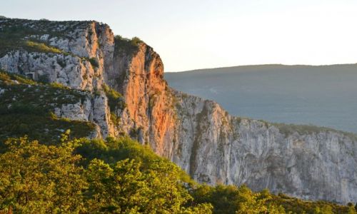Zdjcie FRANCJA / Provance / Canyon du Verdun / Pionowa skaa