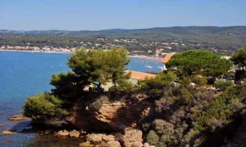 Zdjecie FRANCJA / prowansja / St.Cyr-sur-Mer / zatoka des lesques