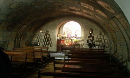 Zdjecie FRANCJA / Langwedocja-Roussillon / Sete / Wczesnochrzecijaska kaplica na wzgrzu Saint-Clair